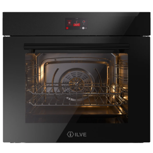 Духовой шкаф ILVE OV601GT3/BK глянцевый черный (фурн. матовый черный)