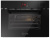 Компактный электрический духовой шкаф Ultracombi 3 в 1 (конвекция, пар, микроволны) ILVE 645STCHSW/BK
