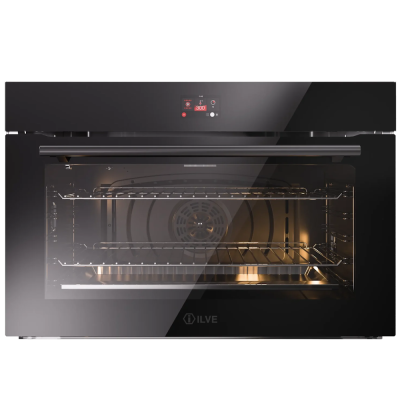 Духовой шкаф ILVE OV91GT31/BK глянцевый черный (фурн. матовый черный)