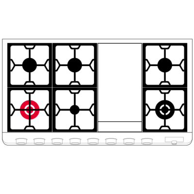 Кухонный блок ILVE PM12FDS3/SS