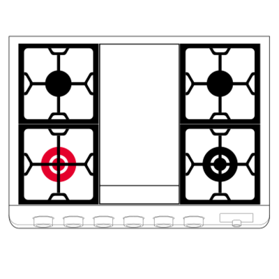 Кухонный блок ILVE PM09FDS3/SS