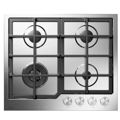 Газовая варочная поверхность ILVE HCS60CK/SS нержавеющая сталь (фурн. сатинированная сталь)